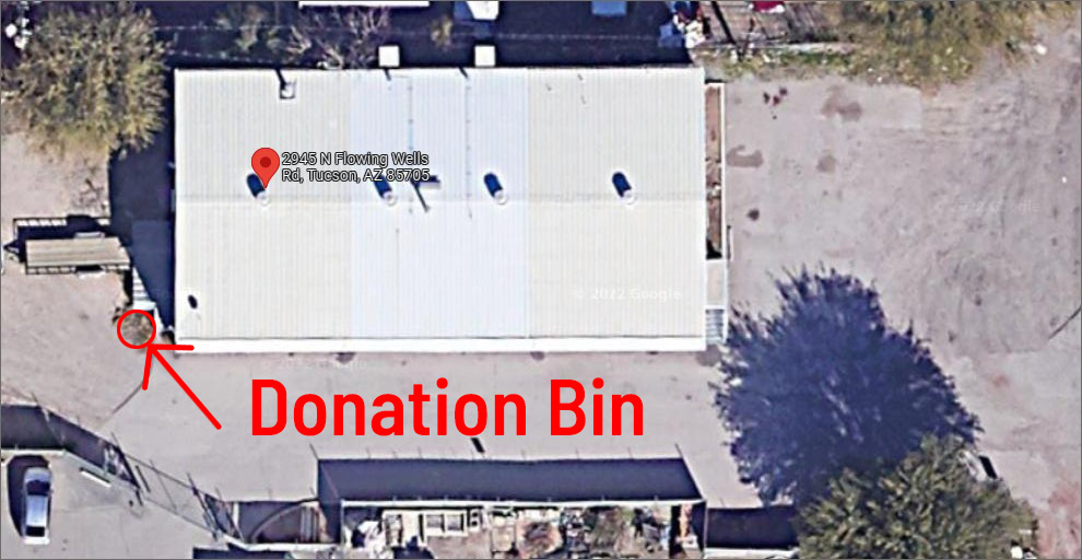 Donation Bin Location